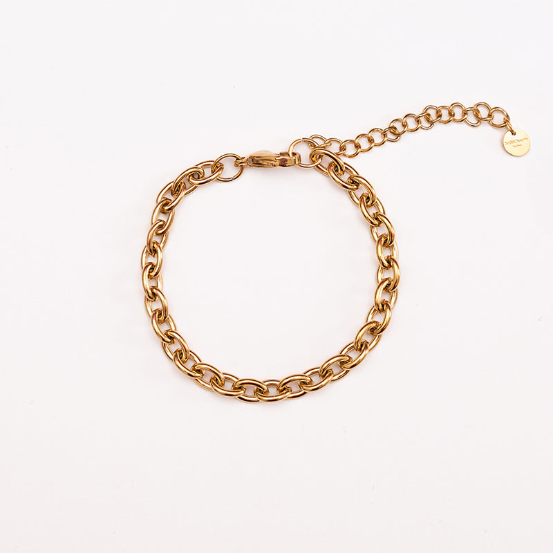 Bracciale Doppia Catena Oro