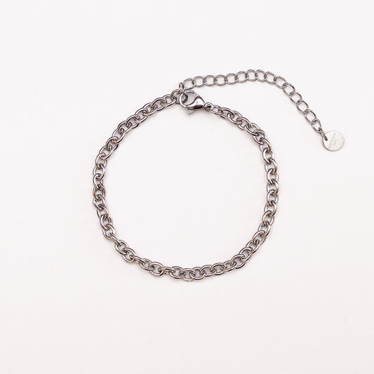 Bracciale Doppia Catena Argento